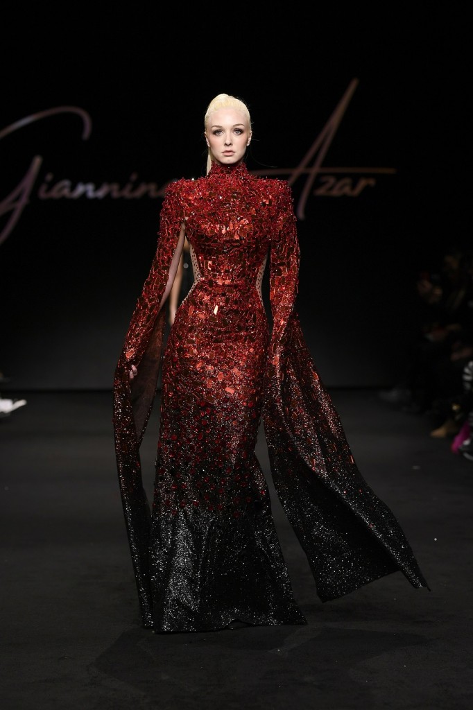 Giannina Azar At New York Fashion Week Powered By Art Hearts Fashion February 2022