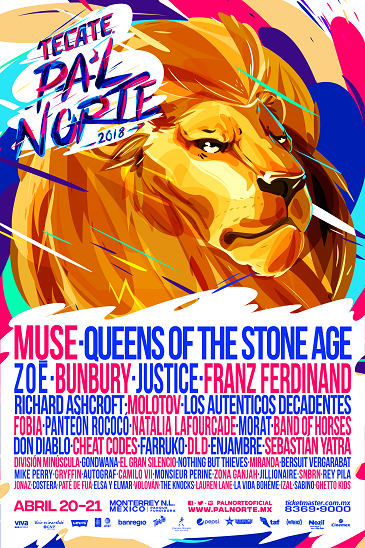 Poster Oficial Pal Norte 2018