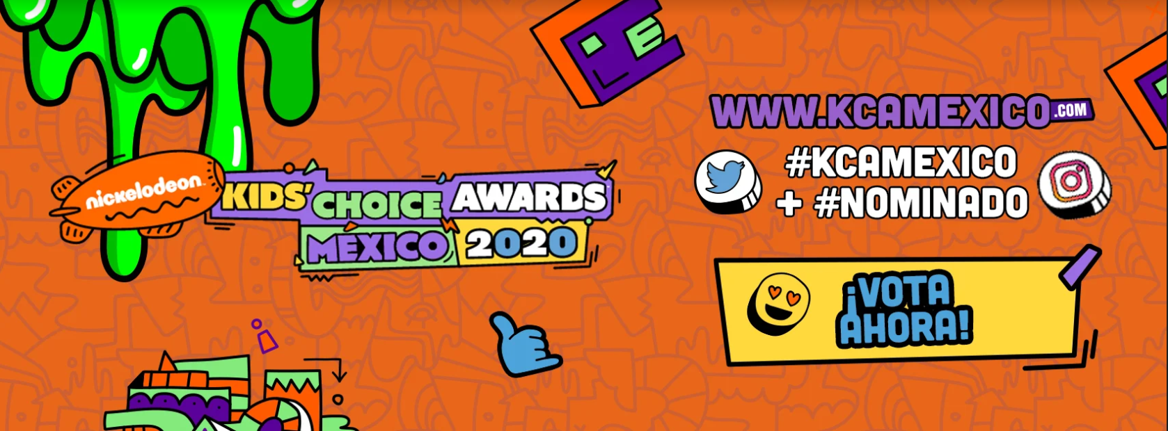 Conoce a los pre-nominados en los Kids’ Choice Awards México 2020 